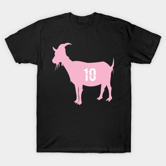 Messi the Goat inter Miami T-Shirt by Shop-now-4-U 